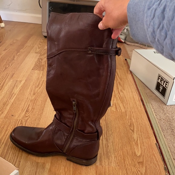 Frye Philip riding boot dark brown - Picture 2 of 6